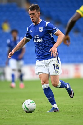 250826 - Cardiff City v Norwich City - Carabao Cup Second Round - David Turnbull of Cardiff City