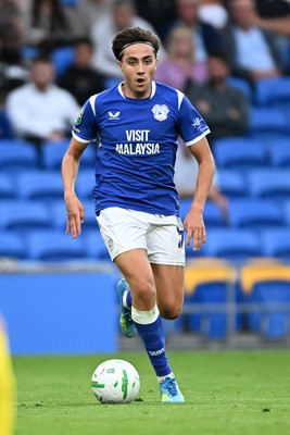 250826 - Cardiff City v Norwich City - Carabao Cup Second Round - Joel Colwill of Cardiff City