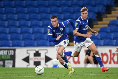 250826 - Cardiff City v Norwich City - Carabao Cup Second Round - Jack Moylan of Cardiff City