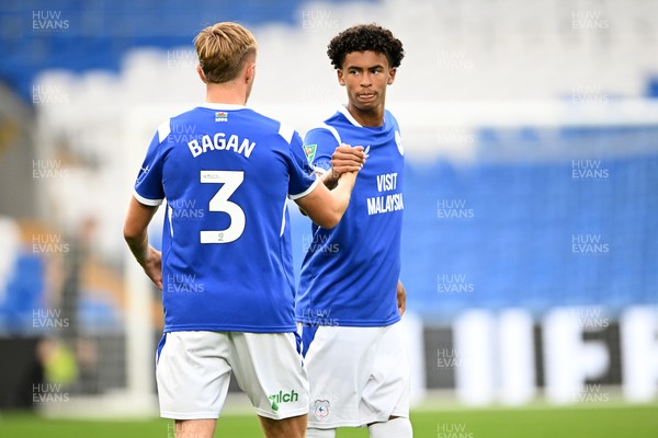 250826 - Cardiff City v Norwich City - Carabao Cup Second Round - Noah Anyadike of Cardiff City