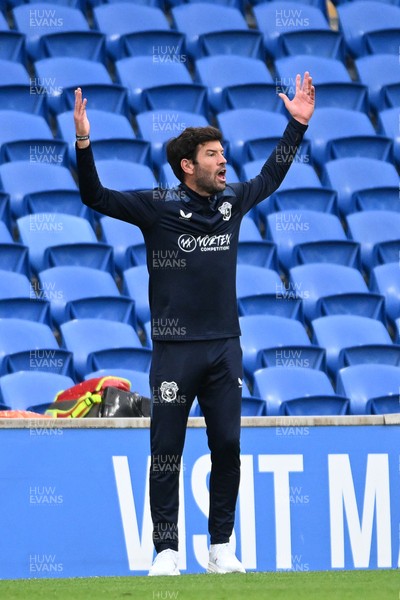 250826 - Cardiff City v Norwich City - Carabao Cup Second Round - Brian Barry-Murphy, Cardiff City Manager