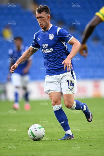 250826 - Cardiff City v Norwich City - Carabao Cup Second Round - David Turnbull of Cardiff City