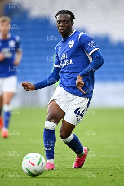 250826 - Cardiff City v Norwich City - Carabao Cup Second Round - Ronan Kpakio of Cardiff City