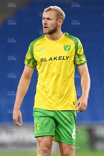 250826 - Cardiff City v Norwich City - Carabao Cup Second Round - Harry Darling of Norwich