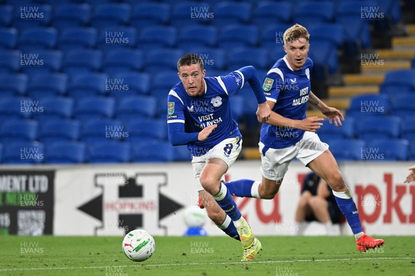 250826 - Cardiff City v Norwich City - Carabao Cup Second Round - Jack Moylan of Cardiff City