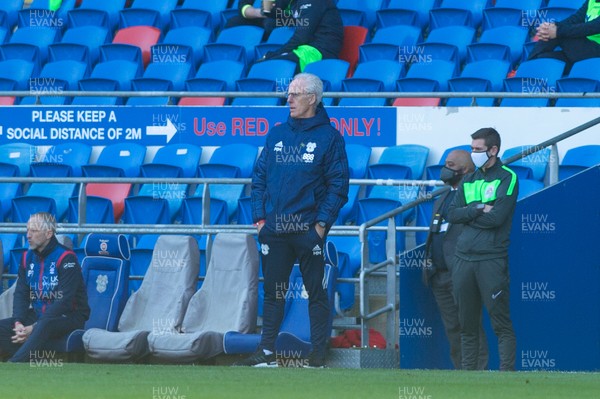020421 - Cardiff City v Nottingham Forest - Sky Bet Championship - Mick McCarthy manager of Cardiff 