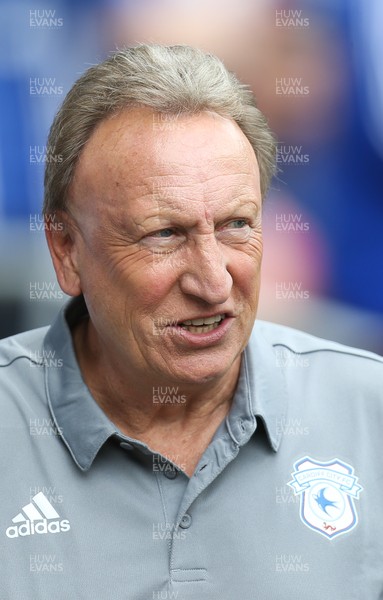 270719 - Cardiff City v OGC Nice, Pre-season Friendly - Cardiff City manager Neil Warnock at the start of the match