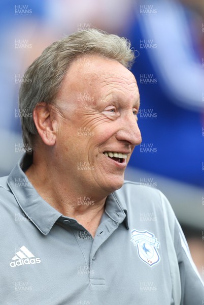 270719 - Cardiff City v OGC Nice, Pre-season Friendly - Cardiff City manager Neil Warnock at the start of the match