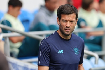 020825 - Cardiff City v Peterborough United, EFL Sky Bet League 1 - Cardiff City head coach Brian Barry-Murphy