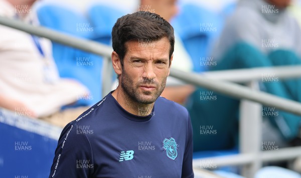 020825 - Cardiff City v Peterborough United, EFL Sky Bet League 1 - Cardiff City head coach Brian Barry-Murphy