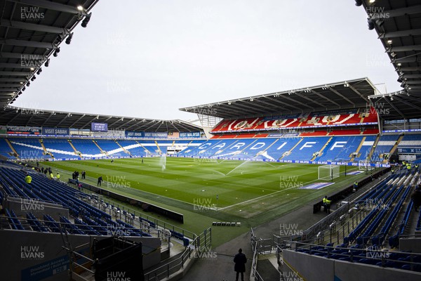 261223 - Cardiff City v Plymouth Argyle - Sky Bet Championship - A general view of the Cardiff City Stadium ahead of the match