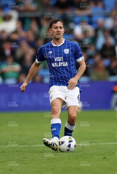 300825 - Cardiff City v Plymouth Argyle, SkyBet League One - Ryan Wintle of Cardiff City 