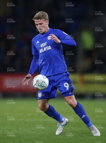 080817 - Cardiff City v Portsmouth, Carabao Cup, Round 1 - Danny Ward of Cardiff City