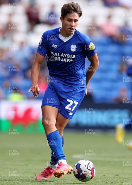 270822 - Cardiff City v Preston North End - SkyBet Championship - Perry Ng of Cardiff City