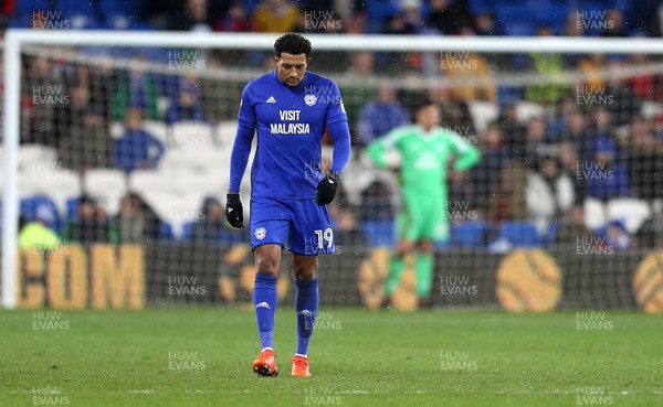 291217 - Cardiff City v Preston North End - SkyBet Championship - Dejected Nathaniel Mendez-Laing of Cardiff City