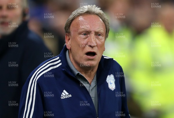 021019 - Cardiff City v Queens Park Rangers - SkyBet Championship - Cardiff City Manager Neil Warnock