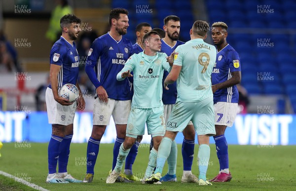 021019 - Cardiff City v Queens Park Rangers - SkyBet Championship - Tensions boil over between the teams in the second half
