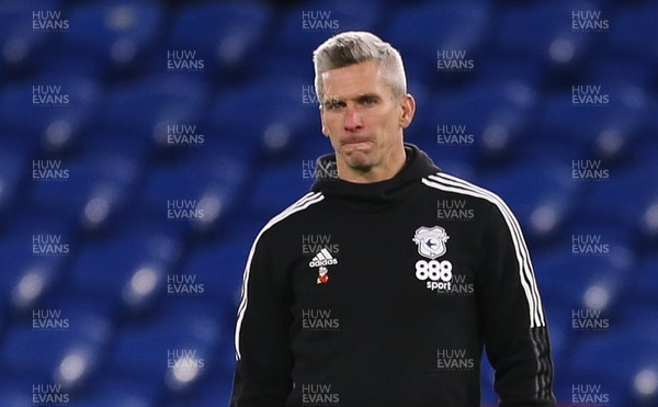 031121 - Cardiff City v Queens Park Rangers, Sky Bet Championship - Cardiff City caretaker manager Steve Morison at the end of the match