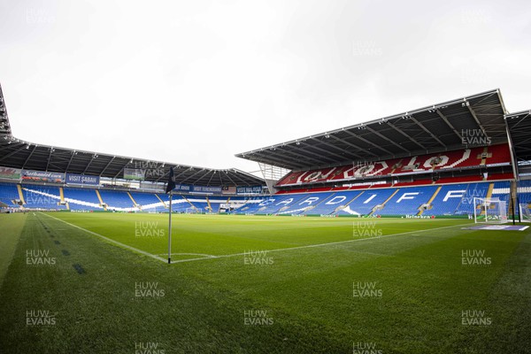 120823 - Cardiff City v Queens Park Rangers - Sky Bet Championship - A general view of the Cardiff City Stadium ahead of the match