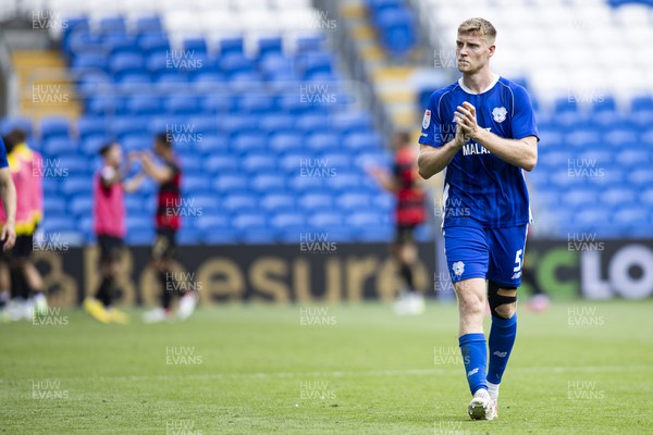 120823 - Cardiff City v Queens Park Rangers - Sky Bet Championship - Mark McGuinness of Cardiff City at full time