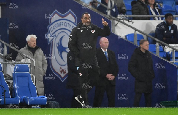 170223 - Cardiff City v Reading - EFL SkyBet Championship - Reading manager Paul Ince