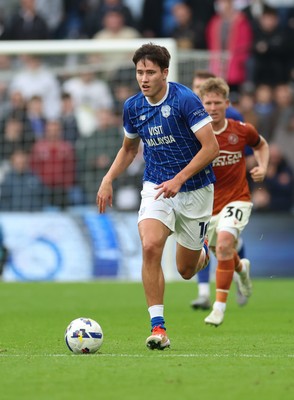 181025 - Cardiff City v Reading, EFL SkyBet League 1 - Rubin Colwill of Cardiff City