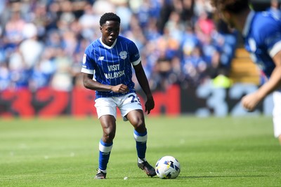 160825 - Cardiff City v Rotherham United - Sky Bet League 1 - Dakarai Mafico of Cardiff City