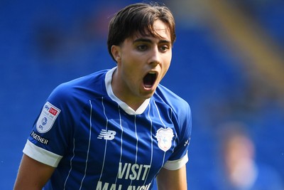 160825 - Cardiff City v Rotherham United - Sky Bet League 1 - Joel Colwill of Cardiff City
