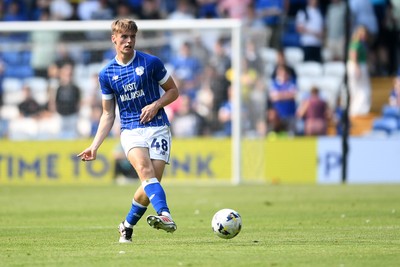 160825 - Cardiff City v Rotherham United - Sky Bet League 1 - Dylan Lawlor of Cardiff City