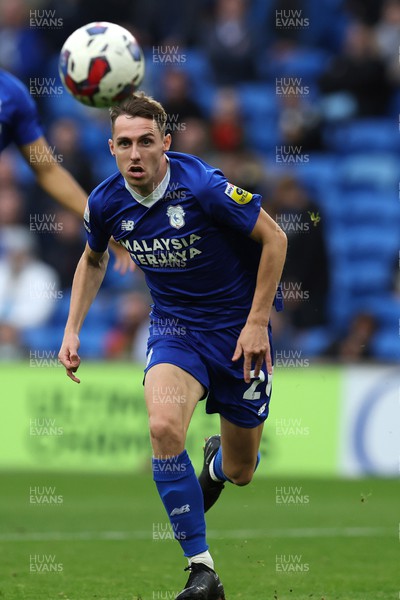291022 - Cardiff City v Rotherham United - Sky Bet Championship - Gavin Whyte of Cardiff city in action 