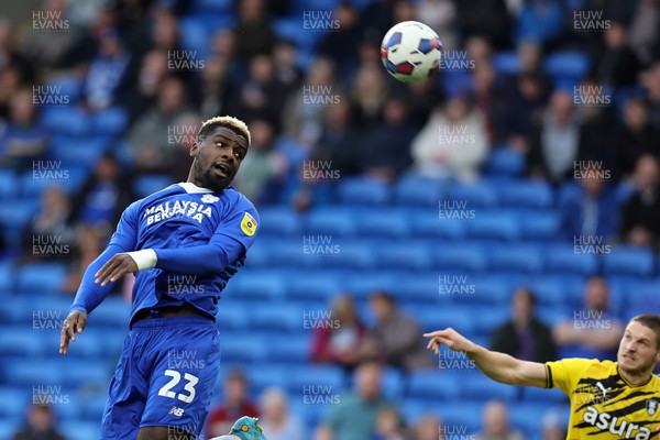 291022 - Cardiff City v Rotherham United - Sky Bet Championship - Cedric Kipre of Cardiff city in action 