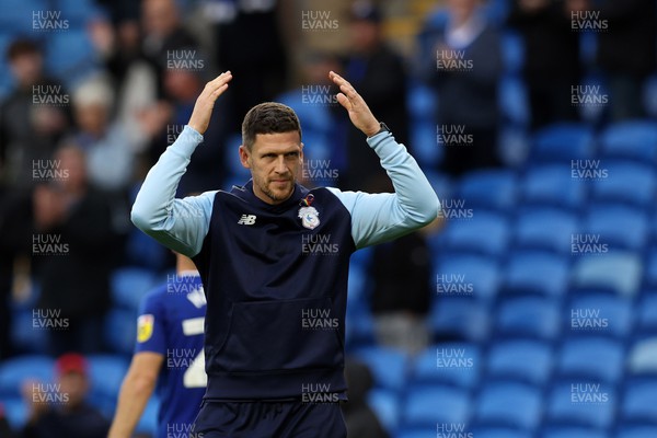 291022 - Cardiff City v Rotherham United - Sky Bet Championship - Mark Hudson, the interim manager of Cardiff city after the game 