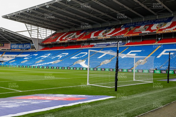 300923 - Cardiff City v Rotherham United - Sky Bet Championship -  General view inside Cardiff City Stadium before today’s game 