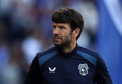 290826 - Cardiff City v Sheffield United - SkyBet Championship - Cardiff City Manager Brian Barry-Murphy 