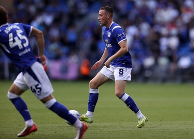 290826 - Cardiff City v Sheffield United - SkyBet Championship - Jack Moylan of Cardiff City 