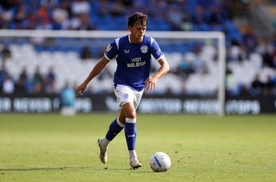 290826 - Cardiff City v Sheffield United - SkyBet Championship - Perry Ng of Cardiff City 