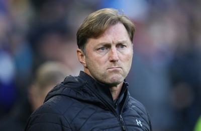 081218 - Cardiff City v Southampton, Premier League - Southampton manager Ralph Hasenhuttl  at the start of the match