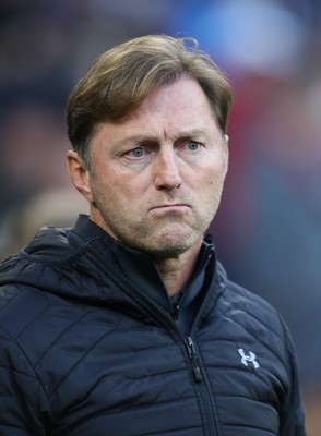 081218 - Cardiff City v Southampton, Premier League - Southampton manager Ralph Hasenhuttl  at the start of the match