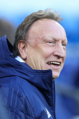 081218 - Cardiff City v Southampton, Premier League - Cardiff City manager Neil Warnock  at the start of the match