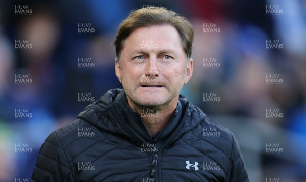 081218 - Cardiff City v Southampton, Premier League - Southampton manager Ralph Hasenhuttl  at the start of the match