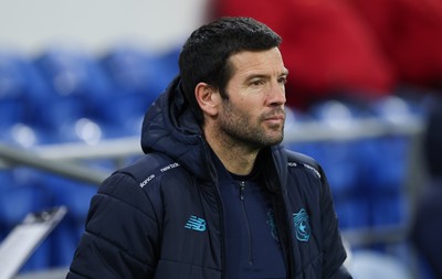 291225 - Cardiff City v Stevenage, EFL Sky Bet League 1 - Cardiff City head coach Brian Barry-Murphy