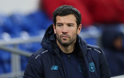 291225 - Cardiff City v Stevenage, EFL Sky Bet League 1 - Cardiff City head coach Brian Barry-Murphy