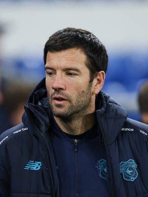 291225 - Cardiff City v Stevenage, EFL Sky Bet League 1 - Cardiff City head coach Brian Barry-Murphy