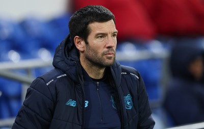 291225 - Cardiff City v Stevenage, EFL Sky Bet League 1 - Cardiff City head coach Brian Barry-Murphy