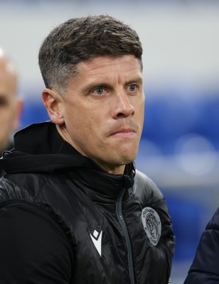 291225 - Cardiff City v Stevenage, EFL Sky Bet League 1 - Stevenage manager Alex Revell