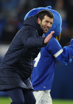 291225 - Cardiff City v Stevenage, EFL Sky Bet League 1 - Cardiff City head coach Brian Barry-Murphy at the end of the match