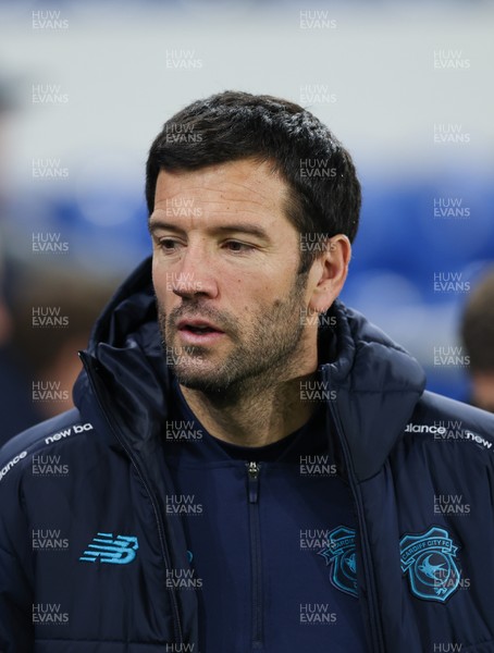 291225 - Cardiff City v Stevenage, EFL Sky Bet League 1 - Cardiff City head coach Brian Barry-Murphy