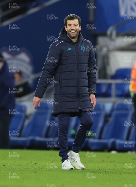 291225 - Cardiff City v Stevenage, EFL Sky Bet League 1 - Cardiff City head coach Brian Barry-Murphy at the end of the match