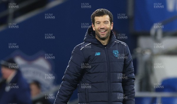 291225 - Cardiff City v Stevenage, EFL Sky Bet League 1 - Cardiff City head coach Brian Barry-Murphy at the end of the match