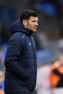 240126 - Cardiff City v Stockport County - Sky Bet League 1 - Brian Barry-Murphy, Cardiff City Manager